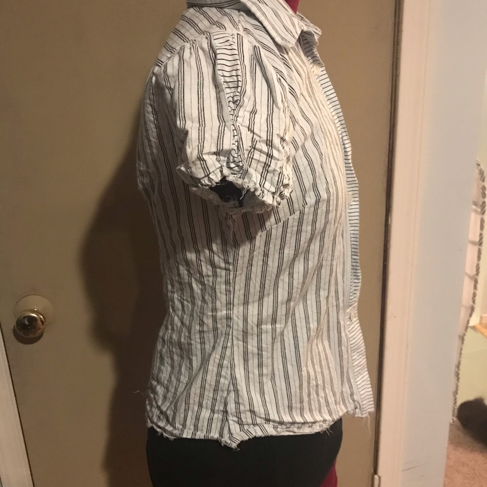 Striped button up - Picture 2 of 3